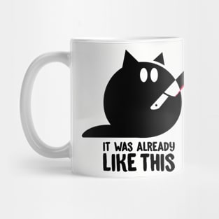 Murderous Cat Mug